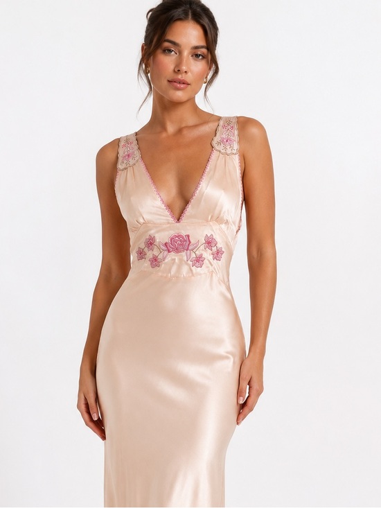 Chasing Unicorns Dresses & Skirts - Chasing Unicorns Silk Slip Dress